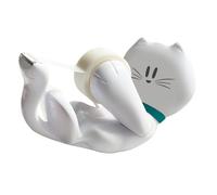 SCOTCH - 7100023949 - Dispenser Kitty - per nastri 33 m - 1 rotolo Scotch Magic 810 incluso - bianco - Scotch - 74833 - Conf. da 1 Pz. - 7100023949
