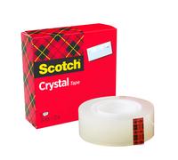 SCOTCH - 7100027387 - Nastro adesivo Crystal 600 - 19 mm x 33 m - acrilico - trasparente - Scotch - 37041 - Conf. da 1 Pz. - 7100027387