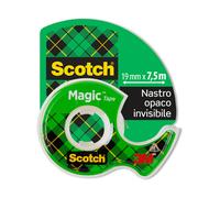 SCOTCH - 7100086322 - Nastro adesivo in chiocciola Magic 810 - 19 mm x 7,5 m - acrilico - trasparente - Scotch - 47676 - Conf. da 1 Pz. - 7100086322