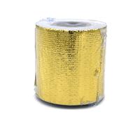 scotch adesivo dorato anti calore schermatura termica oro 5mt manicotti benda