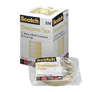 Scotch Brand Nastro Adesivo in Confezione Caramella, 19 mm x 66 m, 8 Pezzi, Trasparente Acrilico