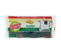 3M Scotch - Brite Classic Spugna Vegetale, 2 Pezzi