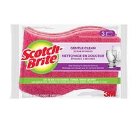 Scotch-Brite Confezione da 3 spugne abrasive, cura delicata, extra morbide