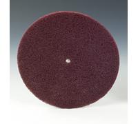 Scotch-Brite - Disco per sbavatura leggero, grana molto fine, in ossido di alluminio, per sbavatura, pulizia e finitura, impilabile, 15,2 x 1,27 cm