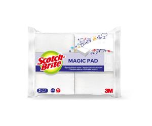 Scotch-Brite Magic Pad confezione da 2 spugne magiche per la pulizia - Bianche