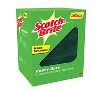 Scotch Brite - Pagliette resistenti da 3 m, 15,5 x 22,9 cm, per impagliatura di Scotch-Brite (confezione da 20)
