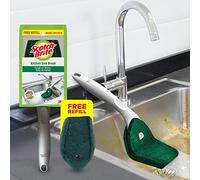 Scotch-Brite Spazzola per lavello da cucina in plastica (argento) (Scotch-Brite, spazzola per lavello da cucina, confezione da 1)