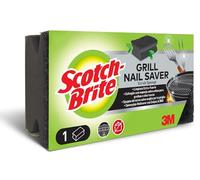 Scotch-Brite Spugna abrasiva per barbecue Extra forte, nera 1 pezzo