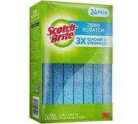 Scotch-Brite Spugne Scrub Zero Graffi, Blu, 24 Pezzi
