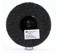 scotch-brite (TM) Roloc (TM) EXL Unitized Wheel TR, speed-lok TR quick-change Attachment, carburo di silicio, 5,1 cm di diametro, grana fine, 22100 rpm, grigio (confezione da 60)