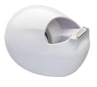 Scotch 3M Magic Dispenser Designed by Karim con 1 Rotolo di Nastro Adesivo, Invisibile, Bianco