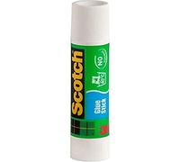 3M Scotch Colla stick trasparente – Senza solventi, non tossica, lavabile – 40 g
