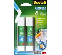 Scotch Colla Stick Permanente, senza Solventi, Tradizionale, 2pz x 21 g