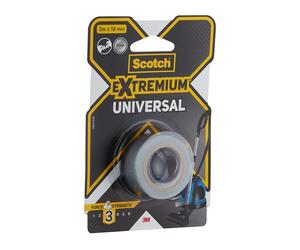 Scotch Extremium Silver Universal Duct Tape, 3 m x 19 mm 19mm Silver