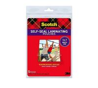 Scotch lucido documento o foto plastificatrice, 12,7 x 17,8 cm, 5-pack (PL905)