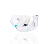 Dispenser Scotch Kitty - 1 rotolo Scotch Magic 810 incluso - 19 mm x 7,5 m - bianco - Scotch