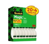 Scotch Nastro adesivo 7100138956 VALUE PACK SCOTCH MAGIC 19X33MM 24R