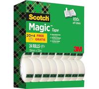 PROMO PACK 20+4 NASTRO ADESIVO 22235 SCOTCHÂ® MAGICâ„¢ 810 1