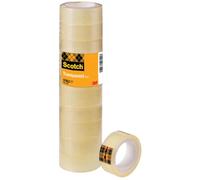 Nastro adesivo Scotch 508 - 15 mm x 10 mt - trasparente - Scotch - torre 10 rotoli