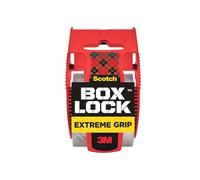 Scotch Nastro Box Lock, Trasparente, 1 Rotolo con Dispenser, 48 mm x 20,3 m | Nastro da Imballaggio ad Alta Resistenza, Potere Adesivo Avanzato, Sigilla le Scatole, Ideale per Spedizioni e Traslochi