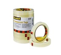 Confezione Pz 8 Nastro Adesivo Serie 550 19mmx66mt