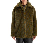 Scotch & Soda A-line Faux Fur Coat Olive Taglia: XS | Giacche in ecopelliccia Outlet | Donna | Verde