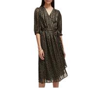 Scotch & Soda Asymmetric Wrap Dress Creatures Of The Night Field Green Taglia: 40 | Outlet | Donna | Nero