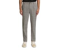 Scotch & Soda Blake - Checked Cotton-blend Seersucker Chino Black Ecru Che Taglia: W32L32 | Outlet | Uomo | Nero