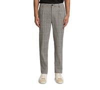 Scotch & Soda Blake - Checked Cotton-blend Seersucker Chino Black Ecru Che Taglia: W33L32 | Outlet | Uomo | Nero
