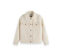 Scotch & Soda Boucle Tweed Trucker Jacket Soft Ice Taglia: M | Giacche Outlet | Donna |