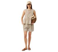 Scotch & Soda Bow Detail Top, Top, Donna, Desert Sand Stripe with Lurex, 40