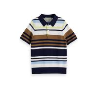 Scotch & Soda Boy Structured Knitted Polo Multi Stripe Taglia: 16 | Camicie Outlet | kids