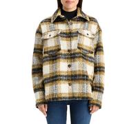 Scotch & Soda Brushed Check Wool Mix Shirt Jacket Olive Check Taglia: XS | Sovracamicie Outlet | Donna | Verde