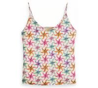 Scotch & Soda Camisole Woven Front Jersey Back Starfish Taglia: XS | Canottiere Outlet | Donna