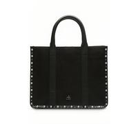 Scotch & Soda Canvas Shopper With Studs And Leather Trimming Evening Black Taglia: OS | Borsa di tela Outlet | Donna | Nero