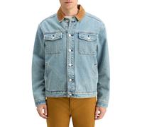 Scotch & Soda Cord Collar Indigo Teddy Jacket Washed Indigo Taglia: L | Outlet | Uomo | Blu