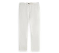 Scotch & Soda Drift Chino, Pantaloni Chino Uomo, off White, 32W / 32L