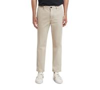 Scotch & Soda Drift Garment-dyed Stretch Twill Chino Off White Taglia: W36L32 | Pantaloni chino Outlet | Uomo | Bianco