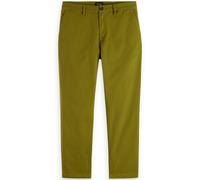 Scotch & Soda Drift - Regular affusolato Twill Chino Pantaloni, Moss Green 0445, 29W x 32L Uomo