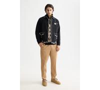 Scotch & Soda Embroidered Cotton-blend Worker Jacket Anthracite Taglia: M | Giacche leggere Outlet | Uomo