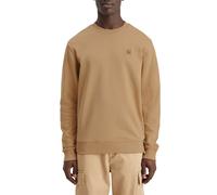 Scotch & Soda Essential Badge Crew Sweat Desert Sand Taglia: M | Maglioni Outlet | Uomo | Marrone