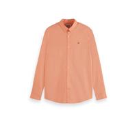 Scotch & Soda Essential Oxford Solid Coral Reef Taglia: L | Camicie Casual Outlet | Uomo | Arancia
