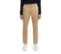 Scotch & Soda Essentials - Stuart Regular Sl Sand Taglia: W28L30 | Pantaloni chino Outlet | Uomo | Marrone