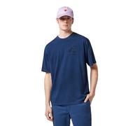 Scotch & Soda Front Back Artwork T-Shirt, T-Shirt, Uomo, Atlantic Blue, S