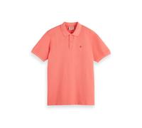 Scotch & Soda Garment Dyed Pique Polo Coral Reef Taglia: L | Polo Outlet | Uomo | Arancia