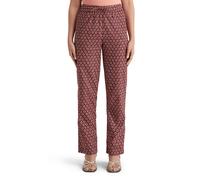 Scotch & Soda Gia Block Print Pull On Pant Geo Flower Bordeaux Taglia: XS/30 | Pantaloni da tuta Outlet | Donna