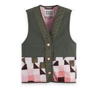 Scotch & Soda Girl Patchwork Gilet Thyme Taglia: 14 | Giacche Outlet | Unisex