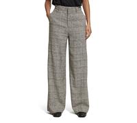 Scotch & Soda Hana - High Rise Wide Leg Prince Of Wales Pant Prince Of Wal Taglia: W28L32 | Pantaloni a zampa di elefante Outlet | Donna |
