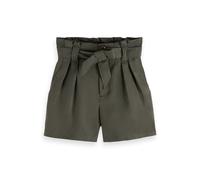 Scotch & Soda High-rise Paper Bag Short Seaweed Green Taglia: 6 | Outlet | kids | Verde