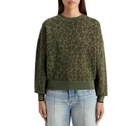 Scotch & Soda Jacquard Relaxed-Fit Pullover, Maglione, Donna, Military, S